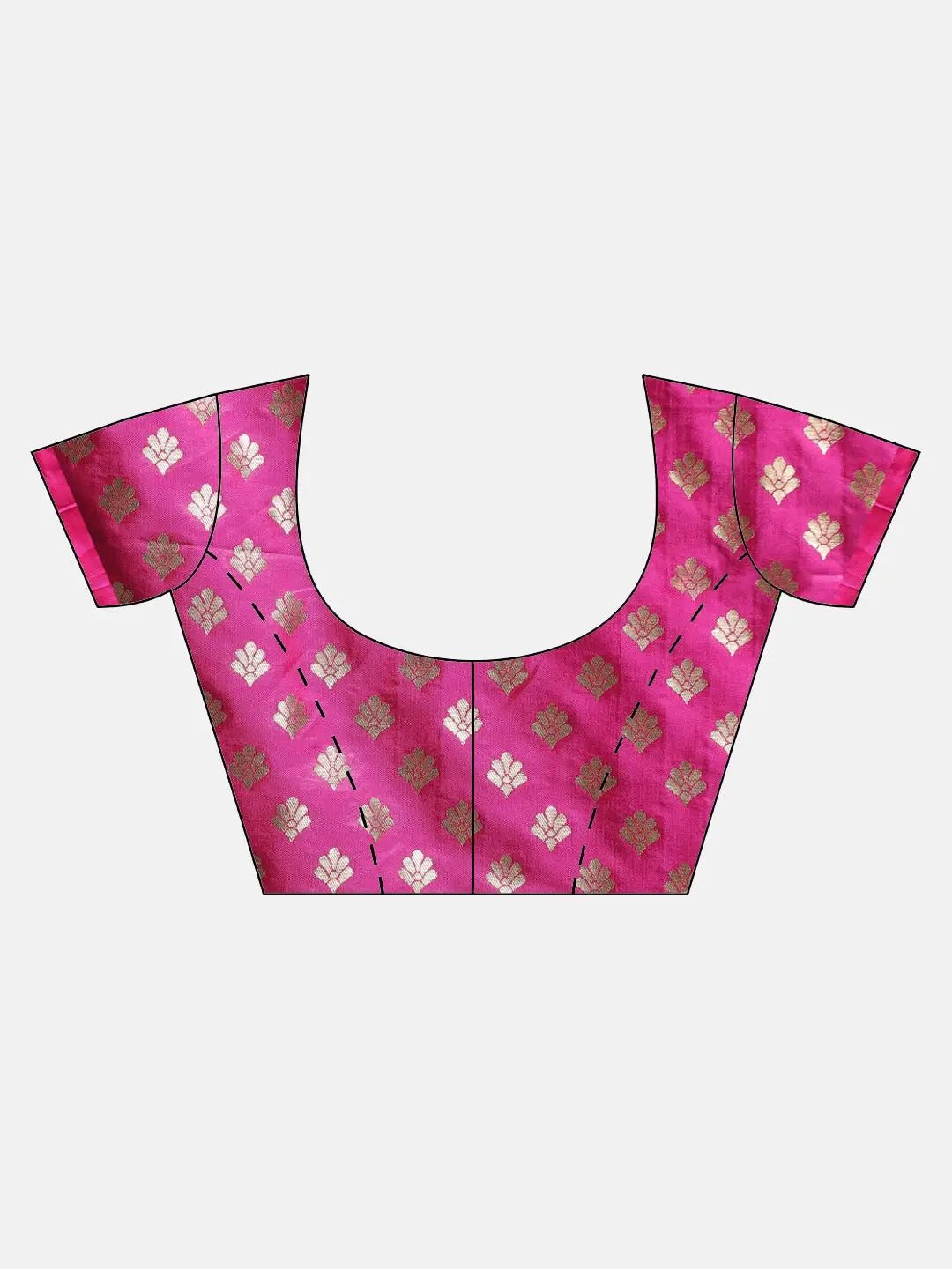 Banarasi Ethnic Motifs Navy Colour Woven Design Saree