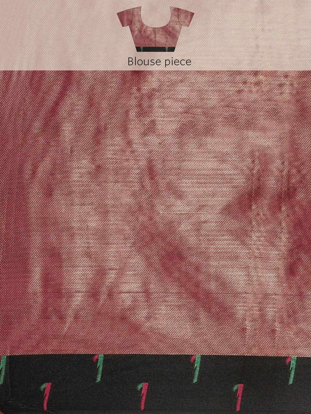 Kora Silk Banarasi Saree With Zari border