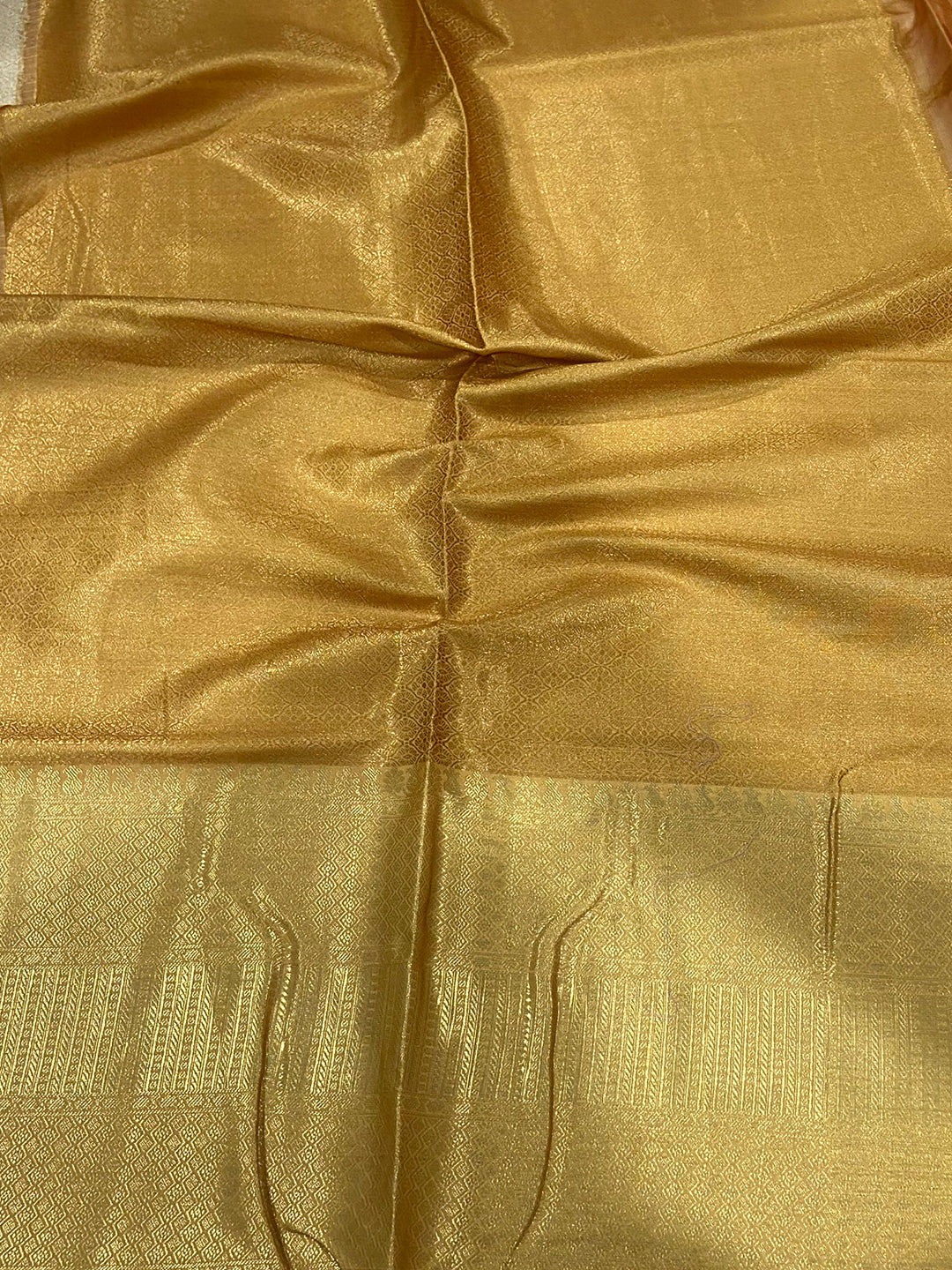 Golden Bloom Kota Doriya Saree