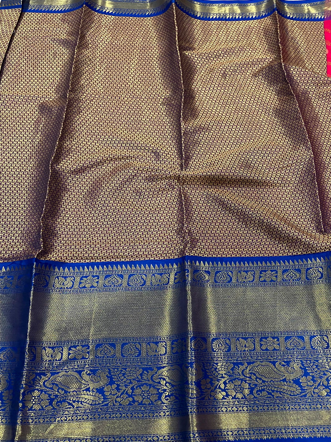 Trendy Banarasi Kanchi Zari Weaving Saree