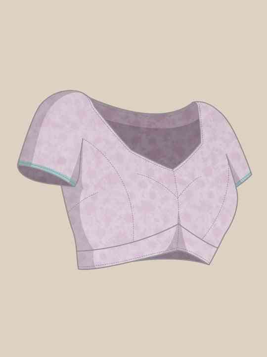 Soft Satin Georgette Pristel Colour Saree