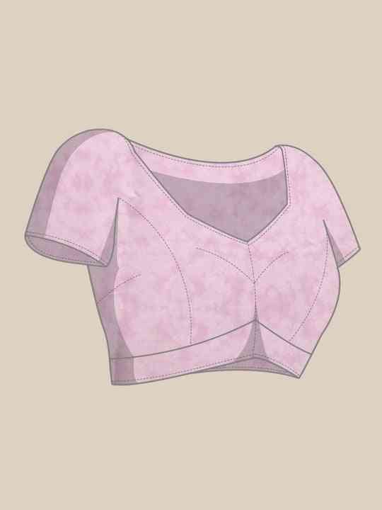 Soft Satin Georgette Pristel Colour Saree