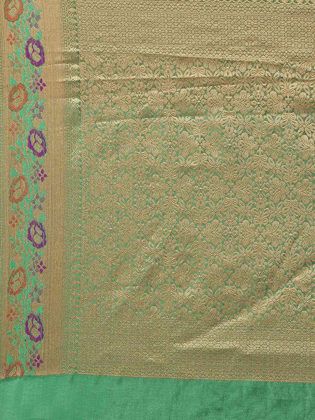 Banarasi Pink Colour Woven Design Saree