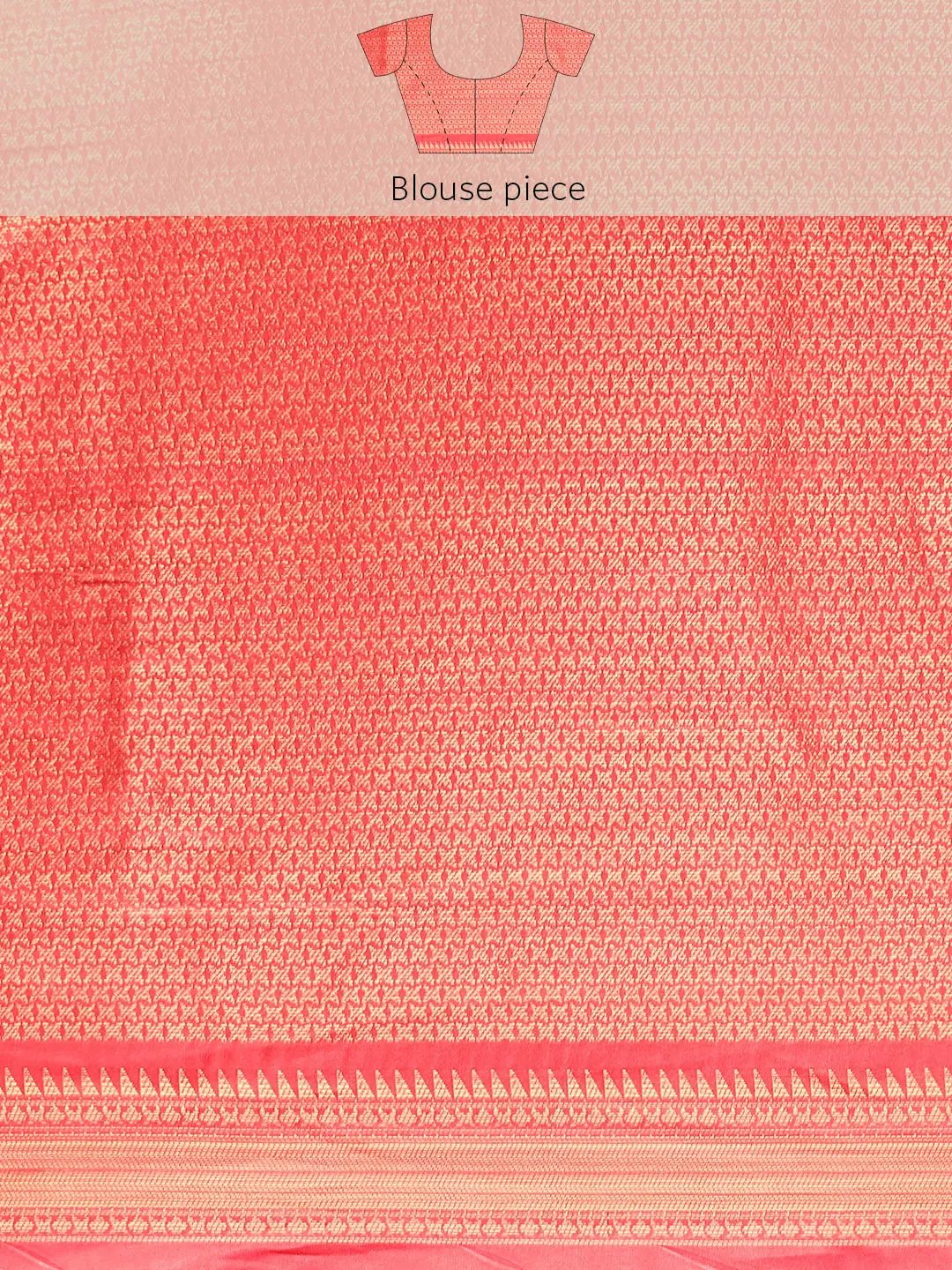 Kalamkari Pattu Banarasi Silk Saree