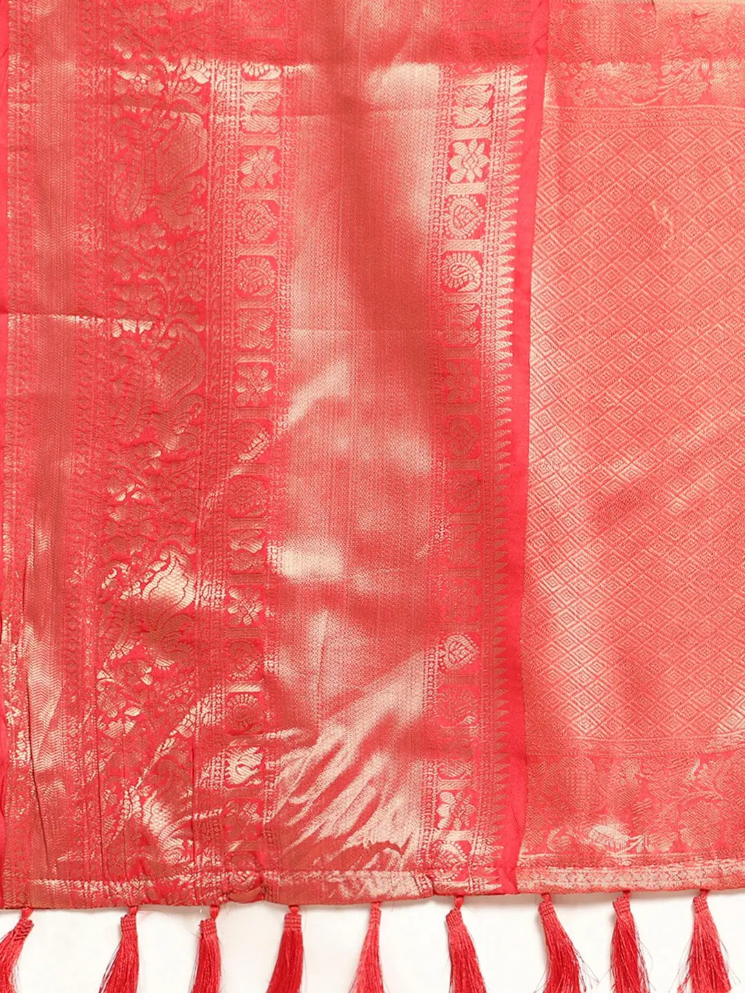 Kalamkari Pattu Banarasi Silk Saree