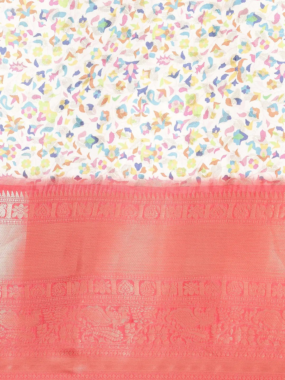 Pashmina Pattu Banarasi Silk Saree at Vastranand