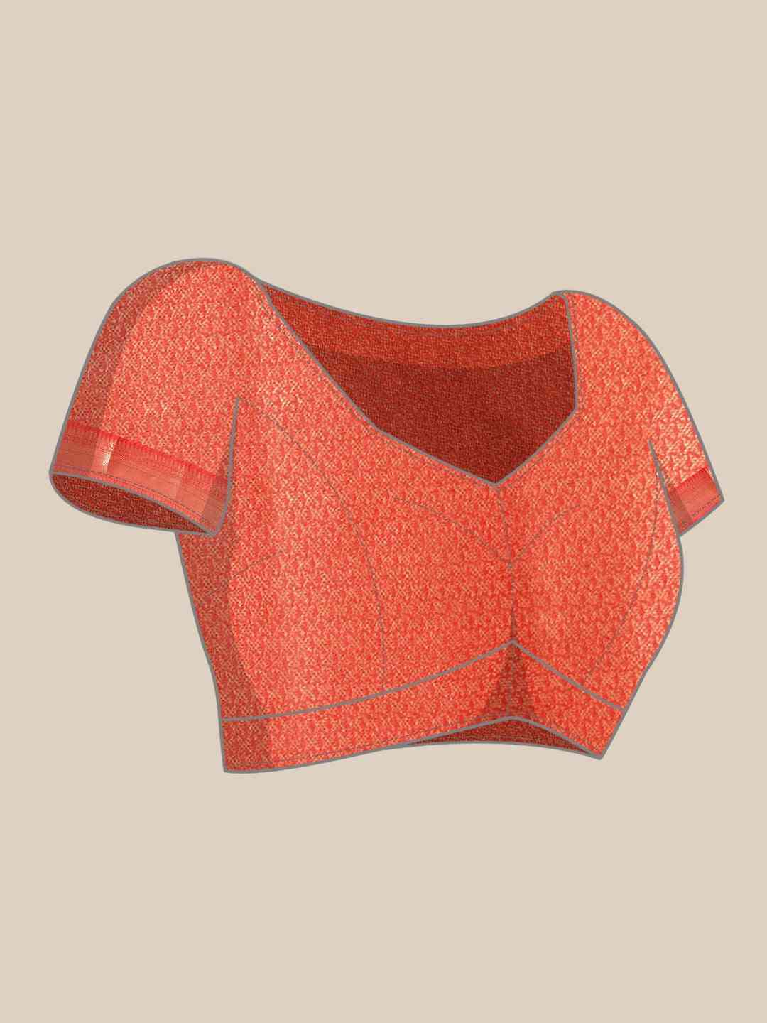 Pashmina Pattu Banarasi Silk Saree at Vastranand