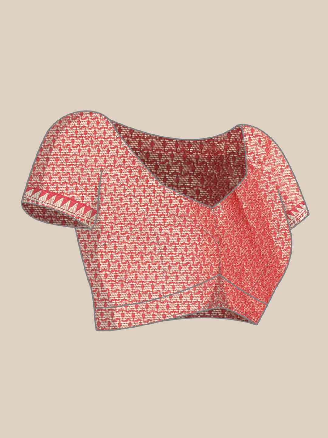 Kalamkari Pattu Banarasi Silk Saree