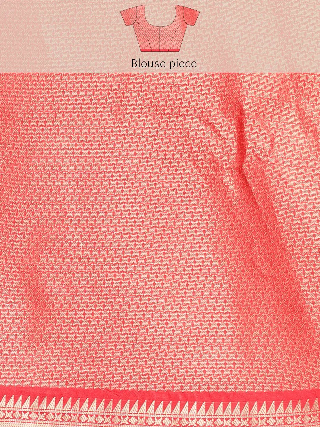 Kalamkari Pattu Banarasi Silk Saree