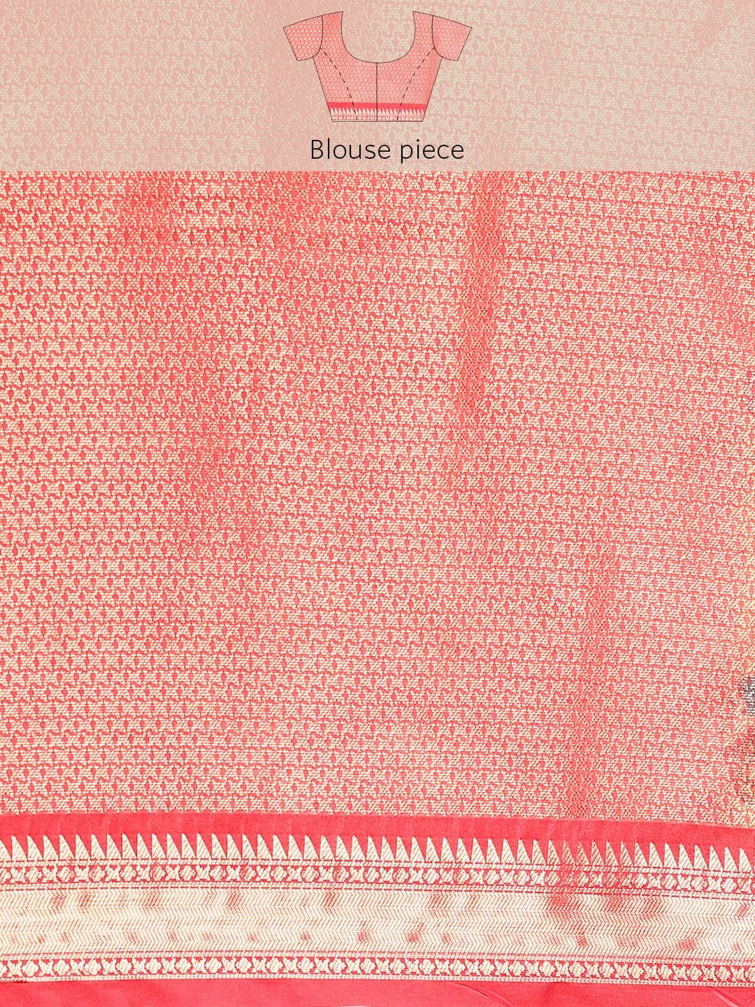 Kalamkari Pattu Banarasi Silk Saree