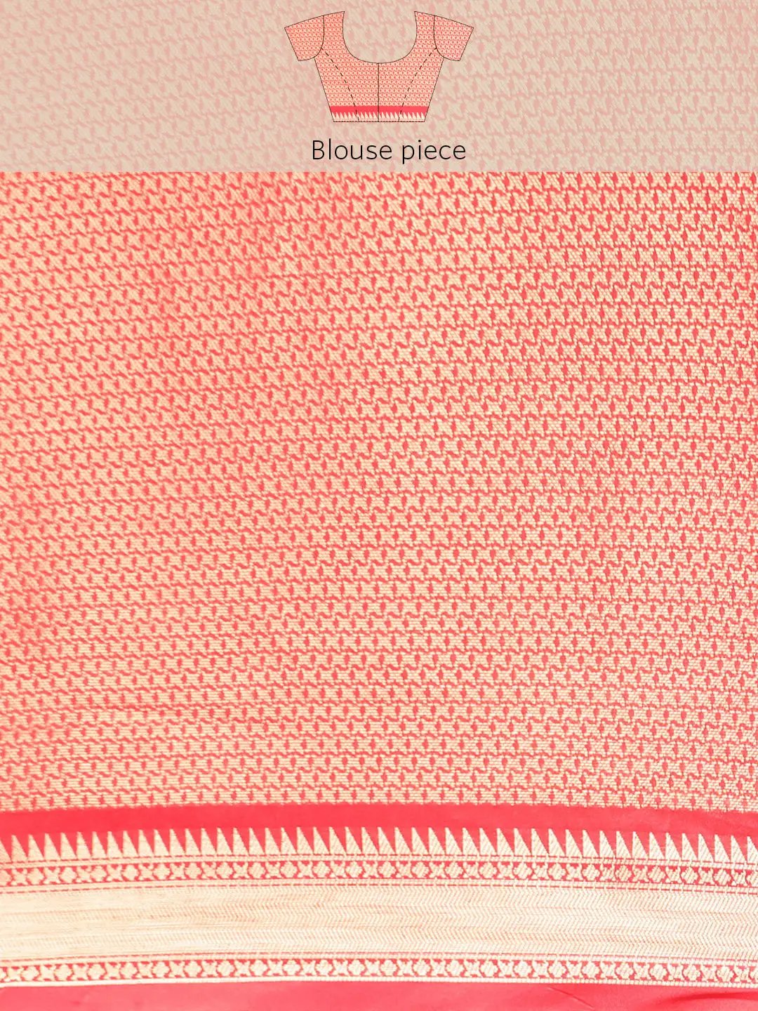 Kalamkari Pattu Banarasi Silk Saree