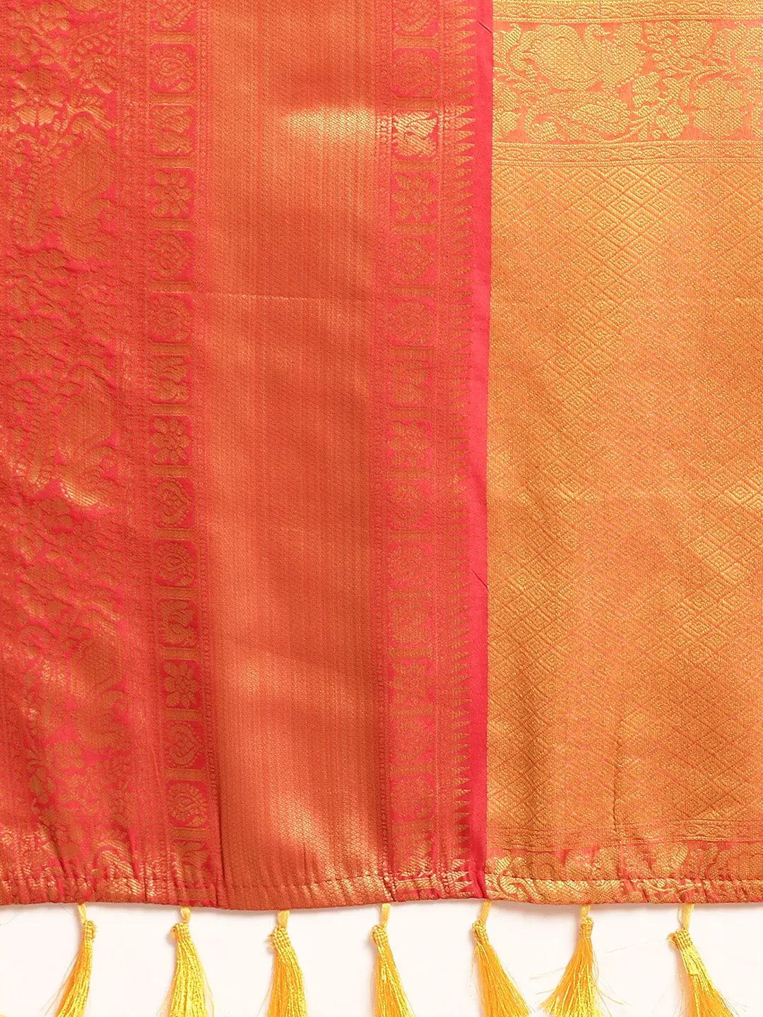 Kalamkari Pattu Banarasi Silk Saree