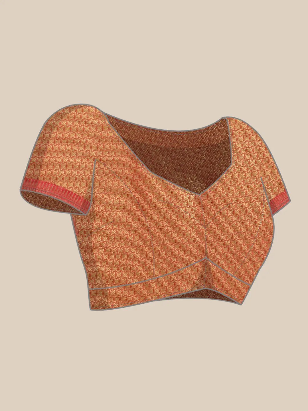 Kalamkari Pattu Banarasi Silk Saree