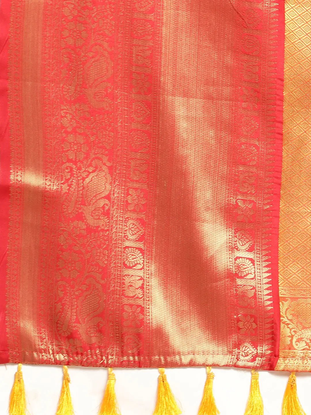 Kalamkari Pattu Banarasi Silk Saree