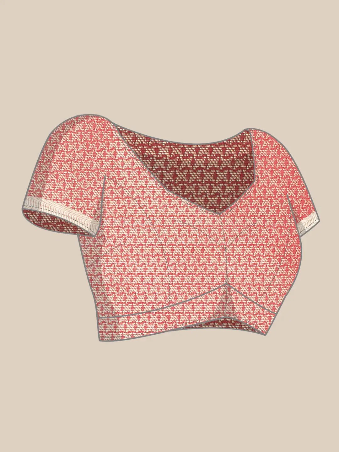 Kalamkari Pattu Banarasi Silk Saree