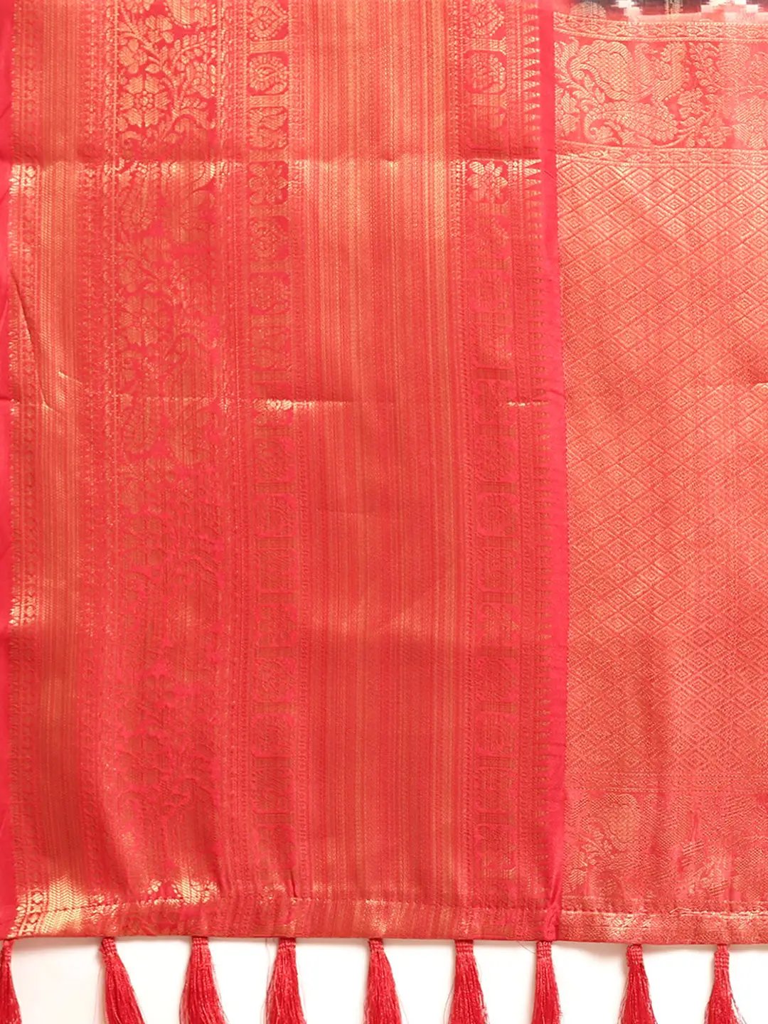 Kalamkari Pattu Banarasi Silk Saree