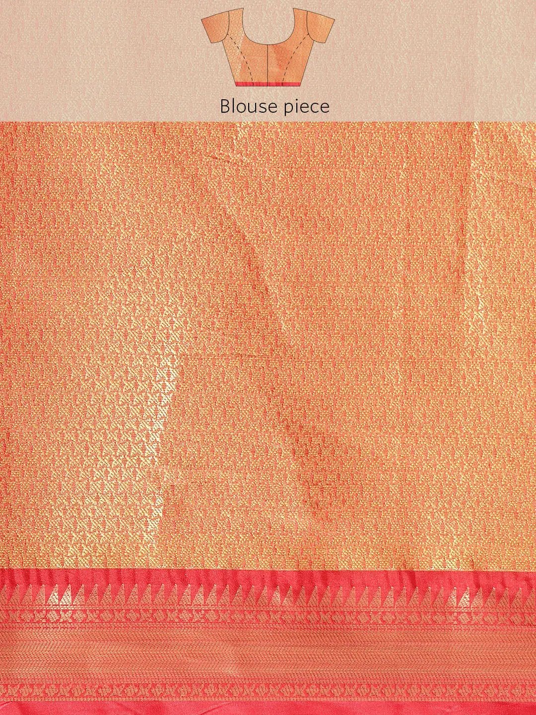 Kalamkari Pattu Banarasi Silk Saree