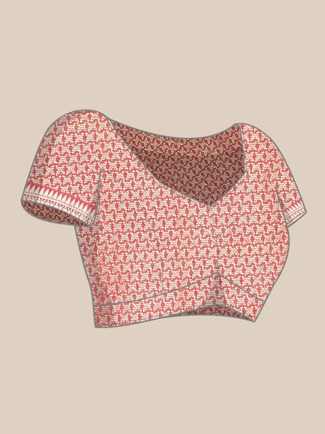 Kalamkari Pattu Banarasi Silk Saree