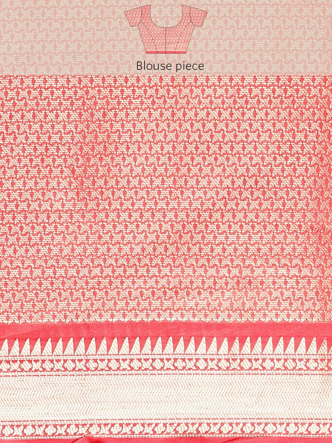 Kalamkari Pattu Banarasi Silk Saree