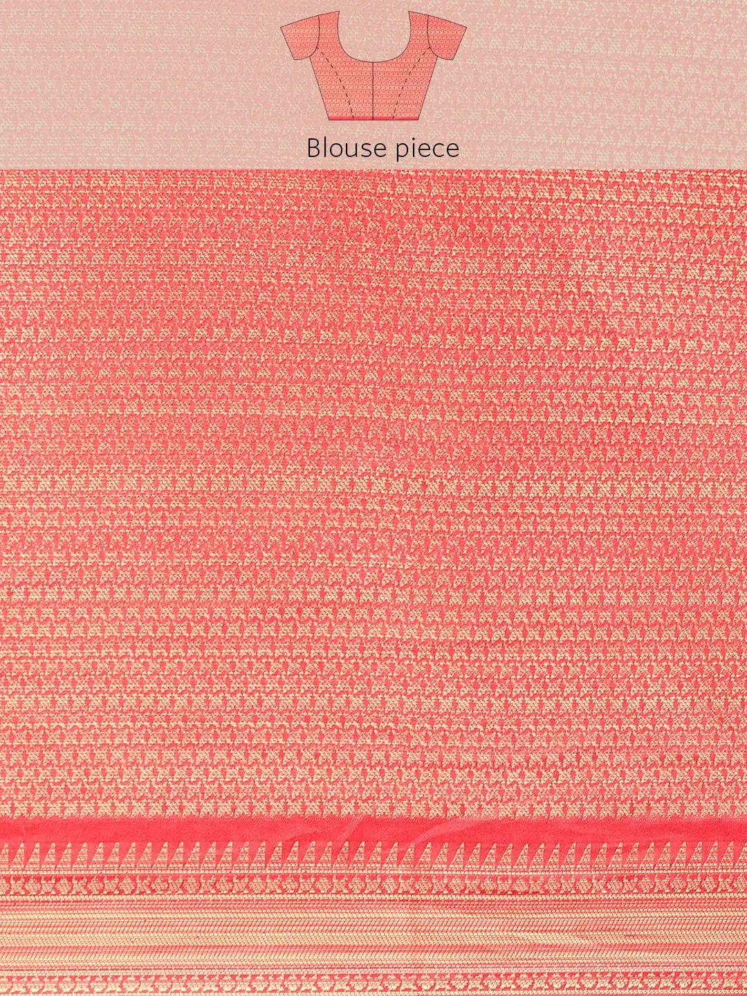 Kalamkari Pattu Banarasi Silk Saree