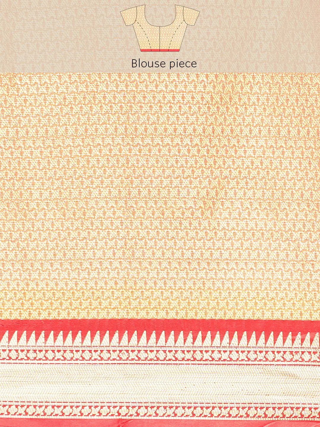 Kalamkari Pattu Banarasi Silk Saree