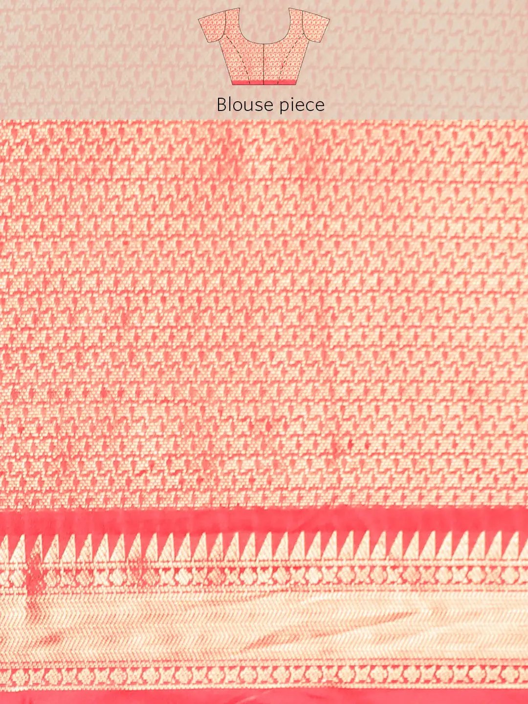 Kalamkari Pattu Banarasi Silk Saree