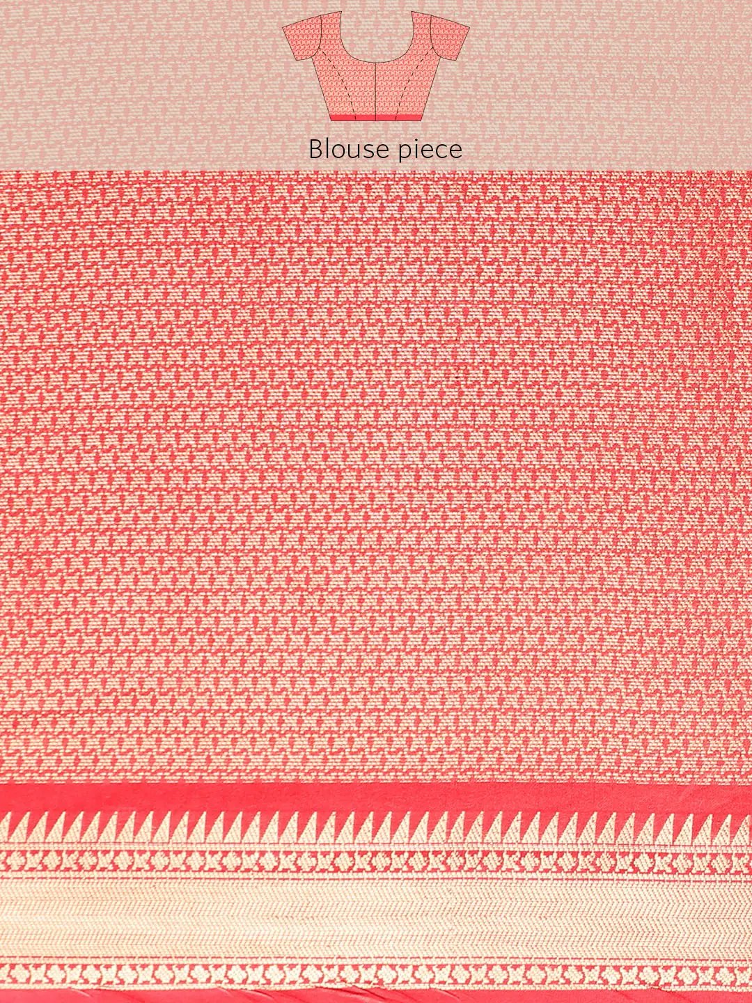 Kalamkari Pattu Banarasi Silk Saree