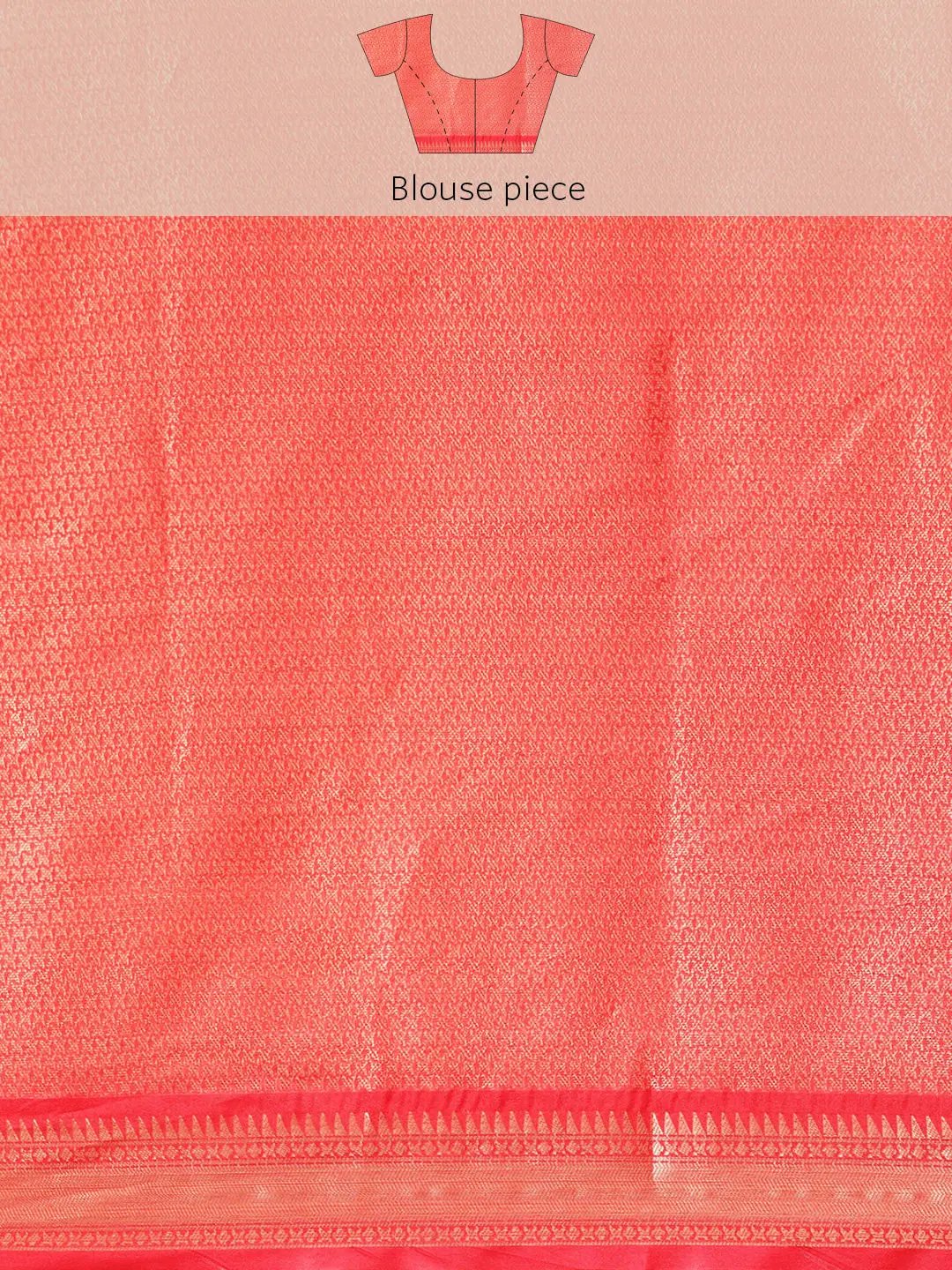 Kalamkari Pattu Banarasi Silk Saree