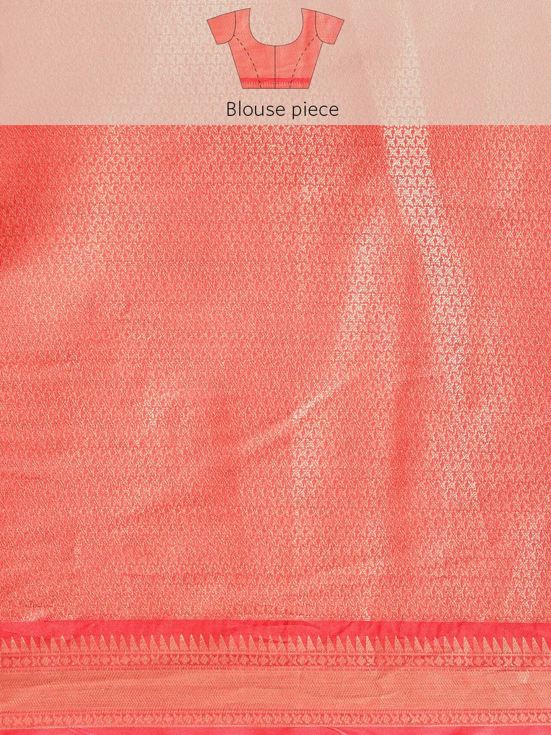 Kalamkari Pattu Banarasi Silk Saree collapse