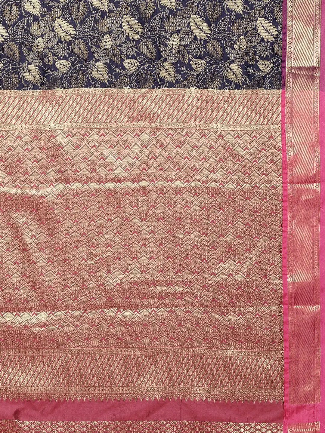 Stylish Kanjivaram Silk Saree Woven Design With Zari Work