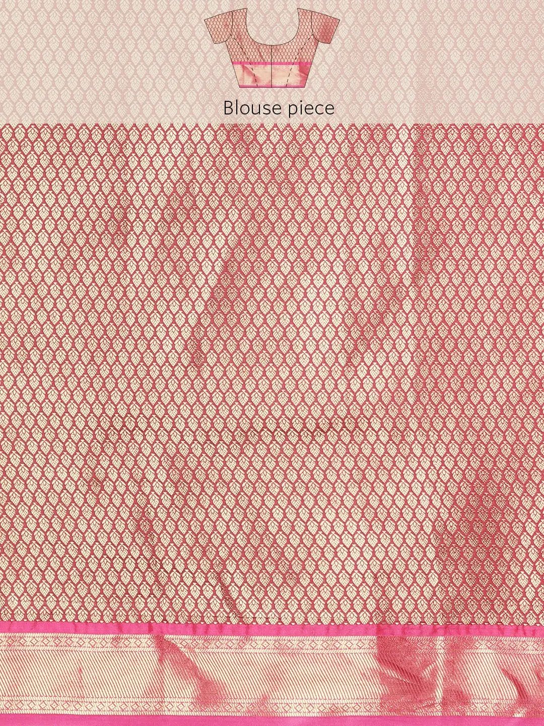 Stylish Kanjivaram Silk Saree Woven Design With Zari Work