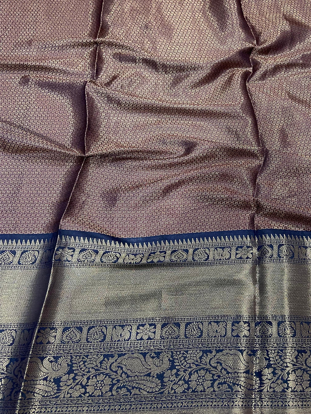 Intricate Soft Pink Banarasi Silk Saree
