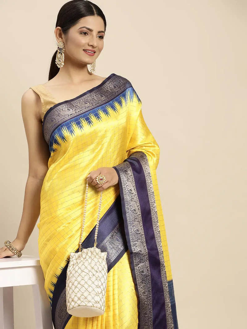Banarasi Soft Silk Gadwal Pattu Zari Weaving Party Wear Saree