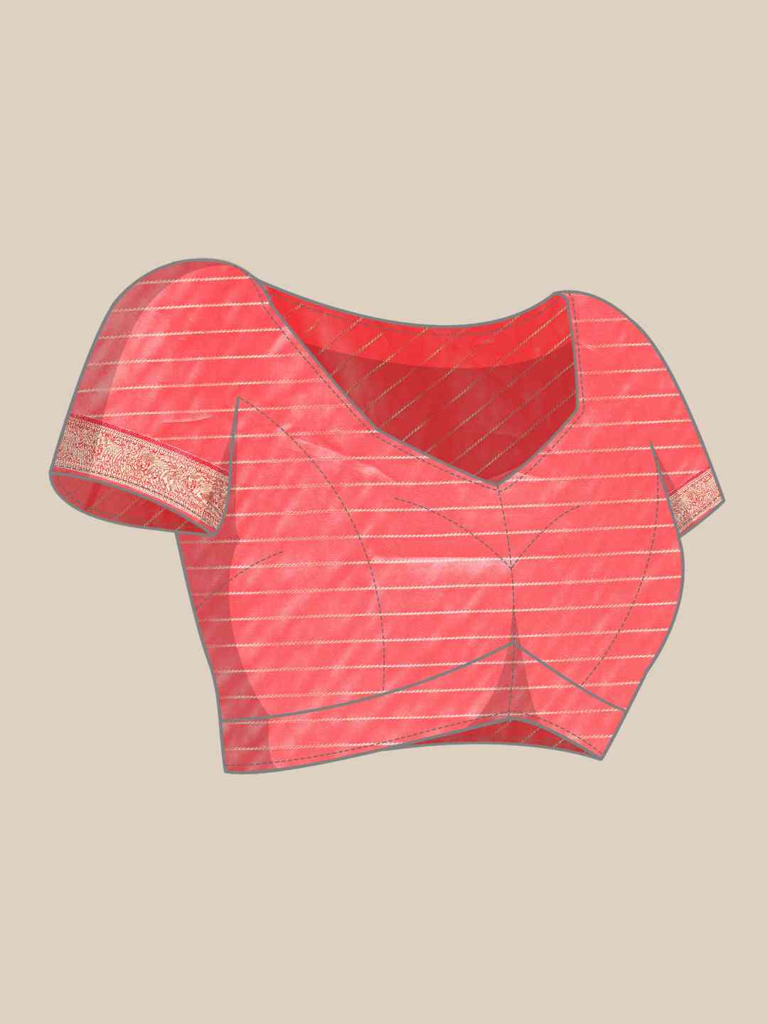 Banarasi Silk Gadwal Pattu Saree With Zari weaving