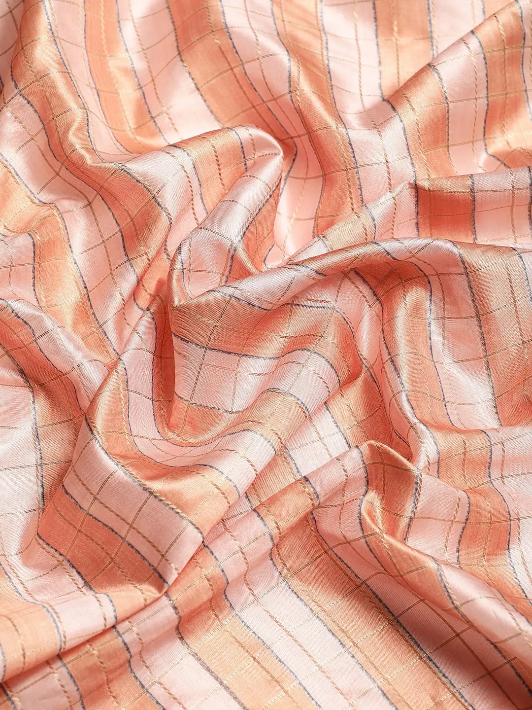 Digital Kalamkari Pattu Banarasi Silk Saree