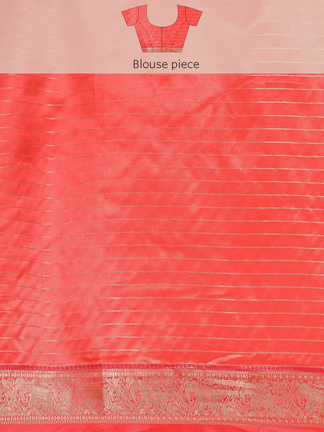 Banarasi Silk Gadwal Pattu Saree With Zari weaving