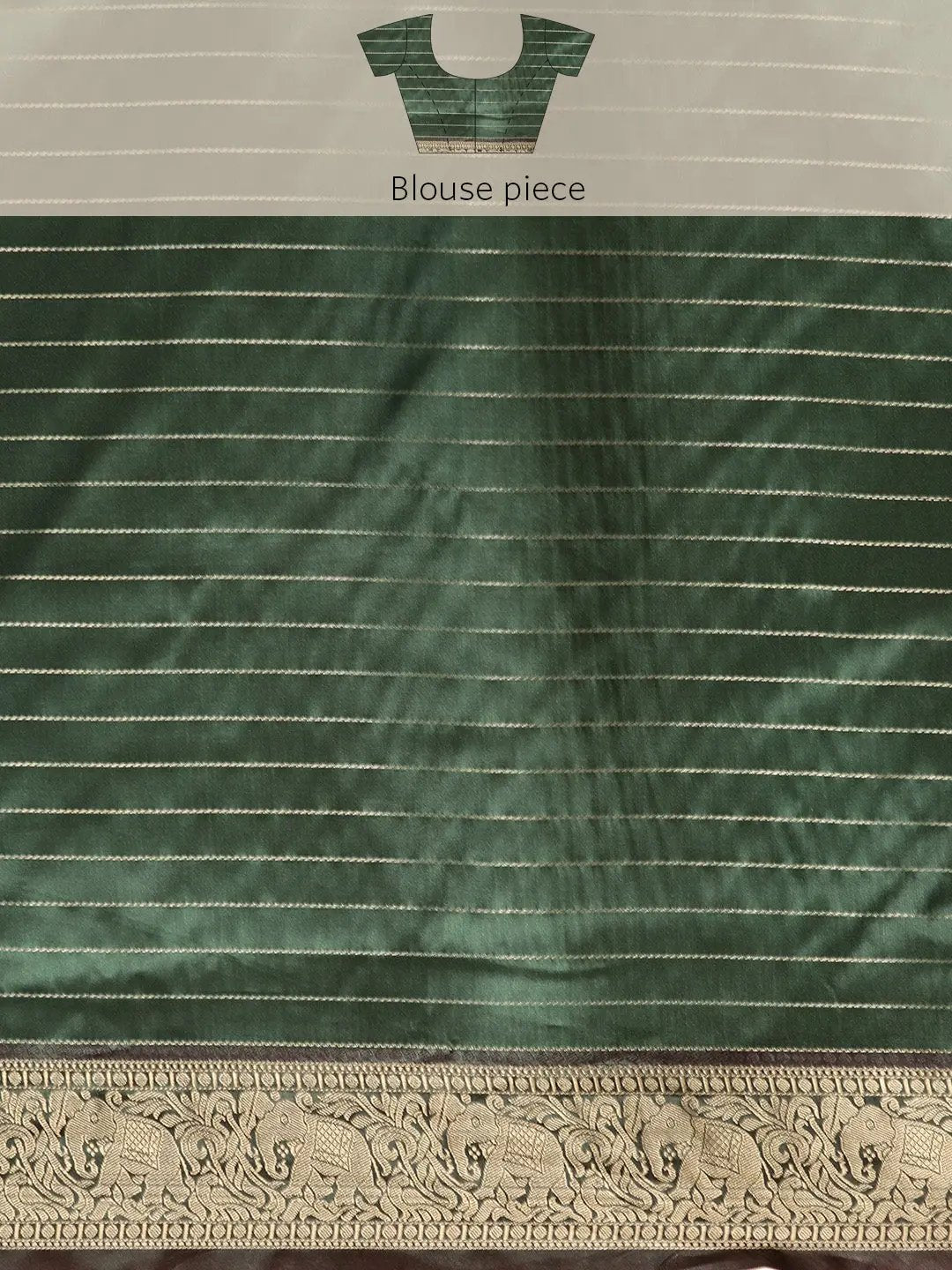 Banarasi Silk Gadwal Pattu Saree With Zari weaving