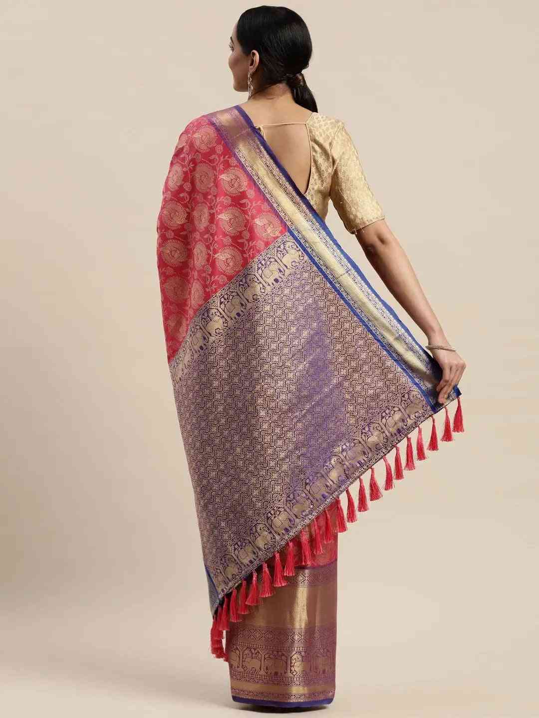 Buy Banarasi Soft Silk Kanjivaaram Saree | Vastranand