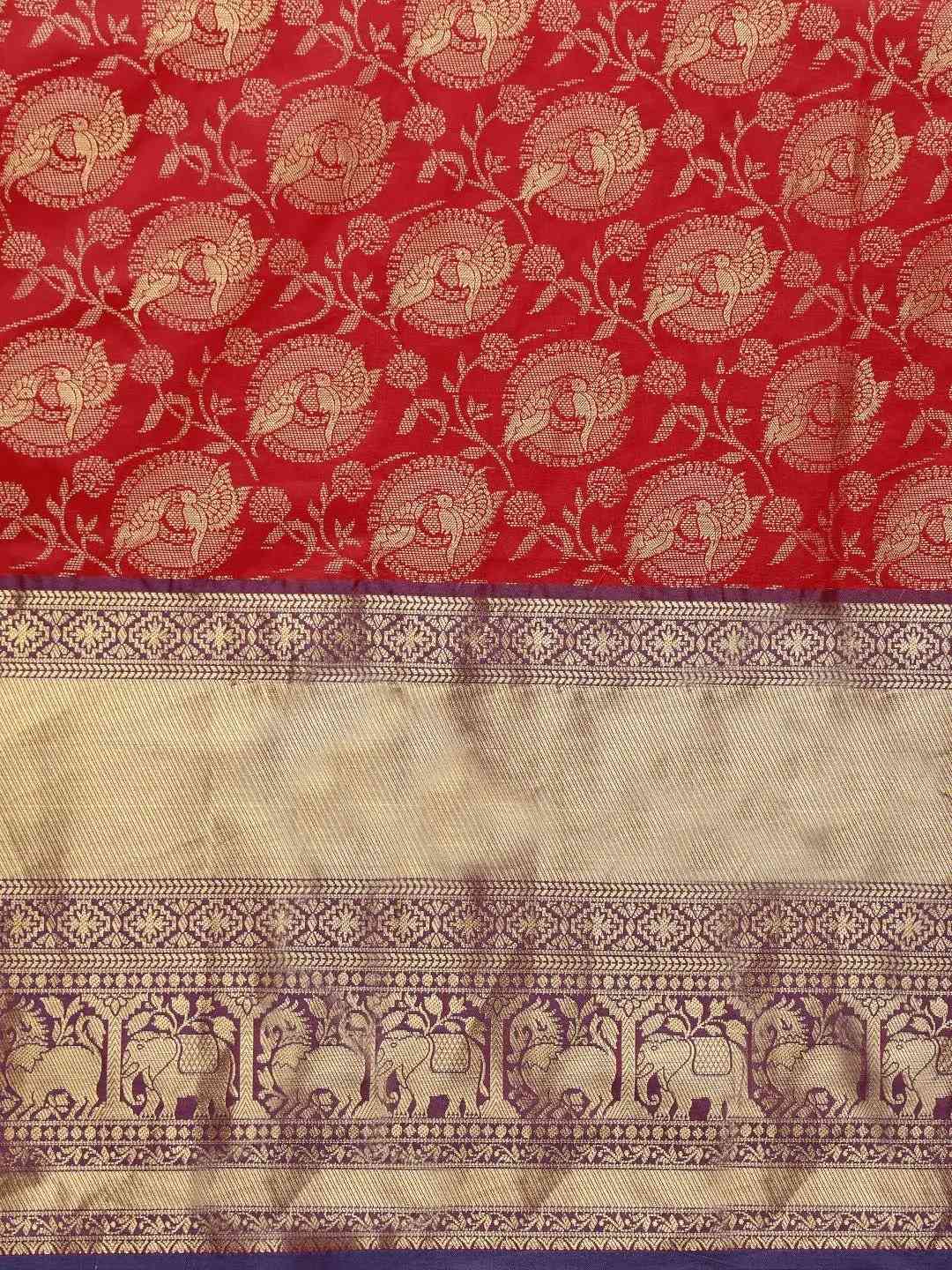 Buy Banarasi Soft Silk Kanjivaaram Saree | Vastranand