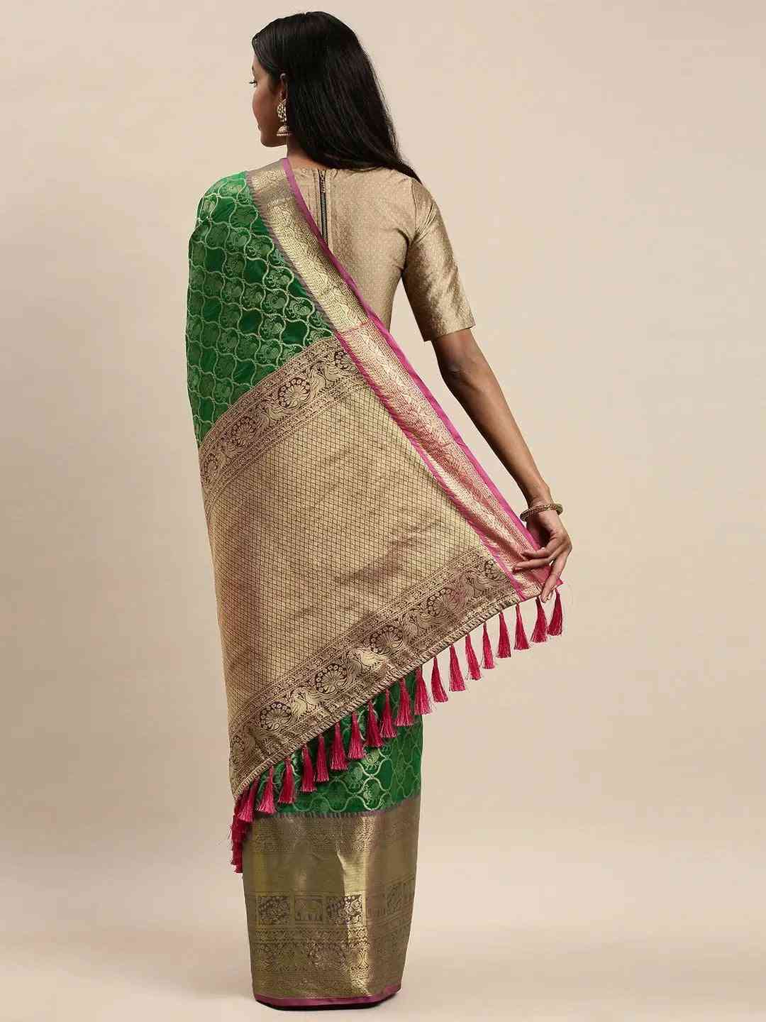 Buy Banarasi Soft Silk Kanjivaaram Saree | Vastranand