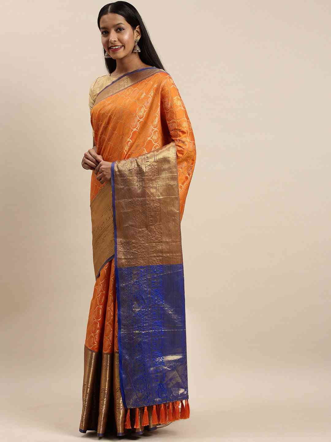 Buy Banarasi Soft Silk Kanjivaaram Saree | Vastranand
