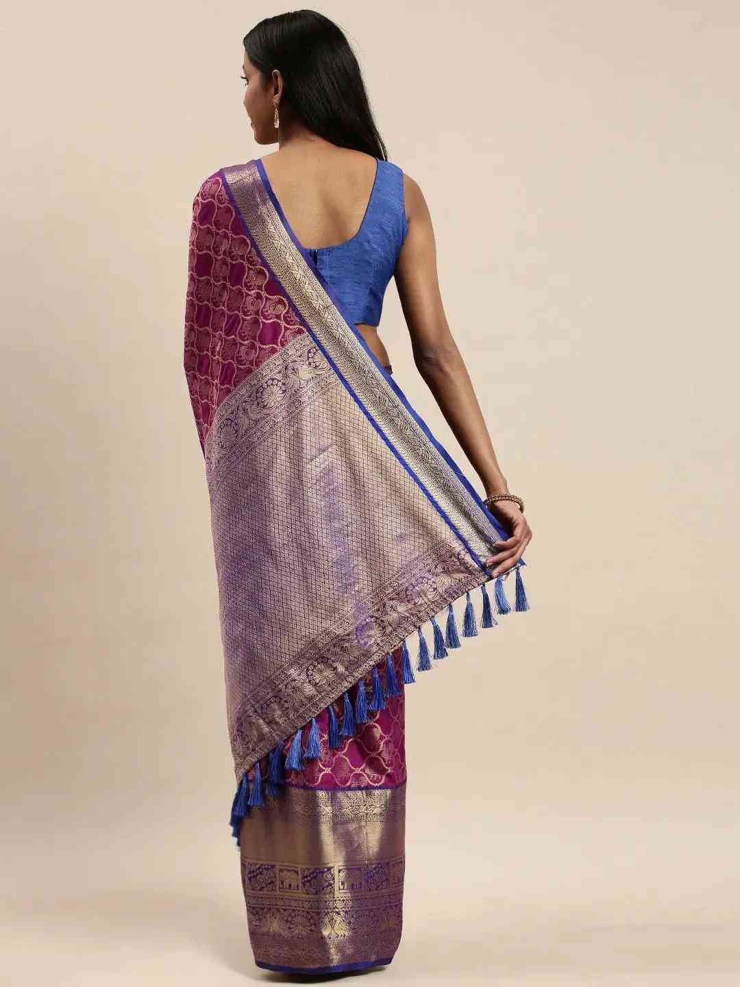 Buy Banarasi Soft Silk Kanjivaaram Saree | Vastranand