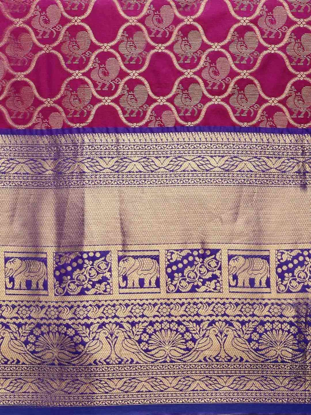 Buy Banarasi Soft Silk Kanjivaaram Saree | Vastranand