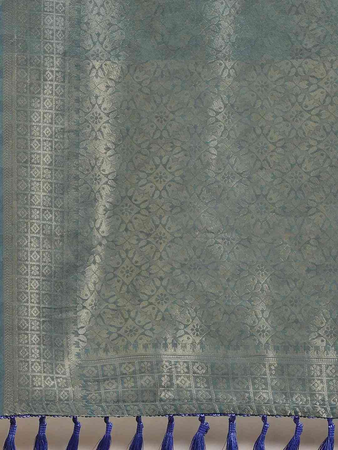 Shop Eye-Catcher Slub Cotton Flower Digital Print Saree