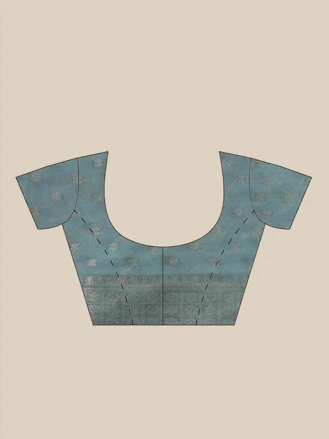 Shop Eye-Catcher Slub Cotton Flower Digital Print Saree