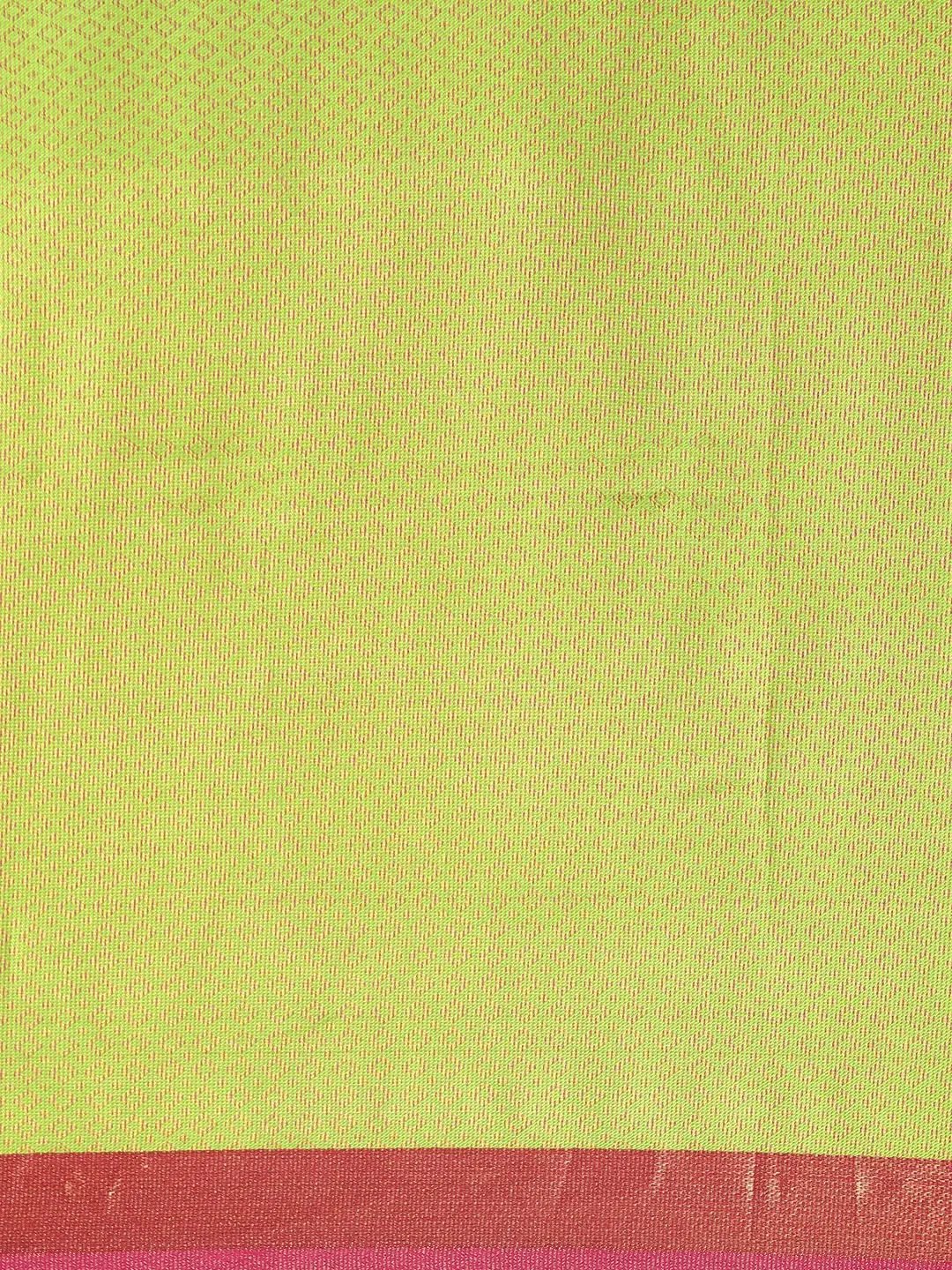 Uppada Cotton Silk Saree With Self Butti