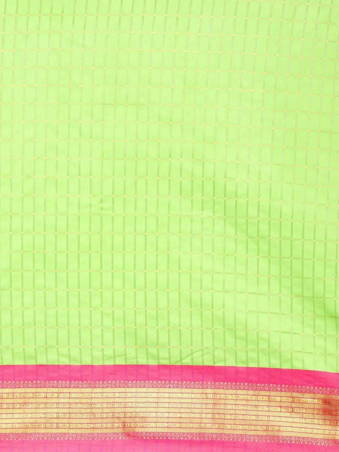 Uppada Cotton Silk Saree With Self Butti