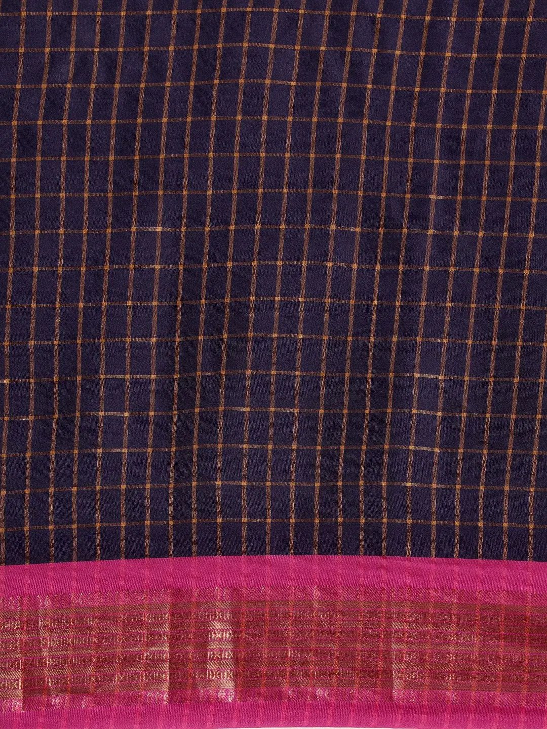 Uppada Cotton Silk Saree With Self Butti