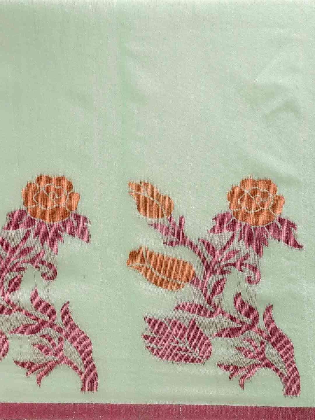 Cotton Silk Resham Minakari Sarees