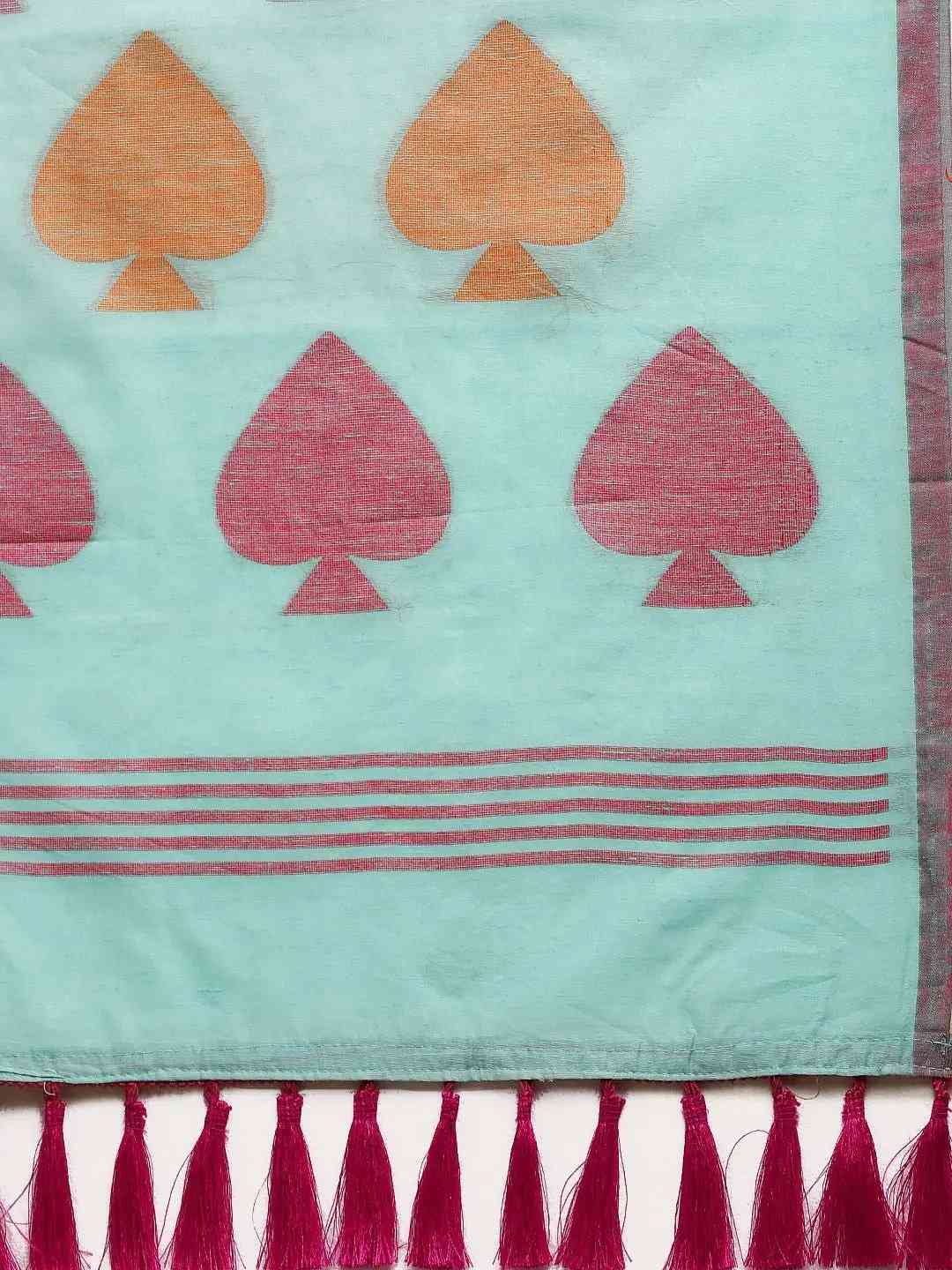 Cotton Silk Resham Minakari Sarees